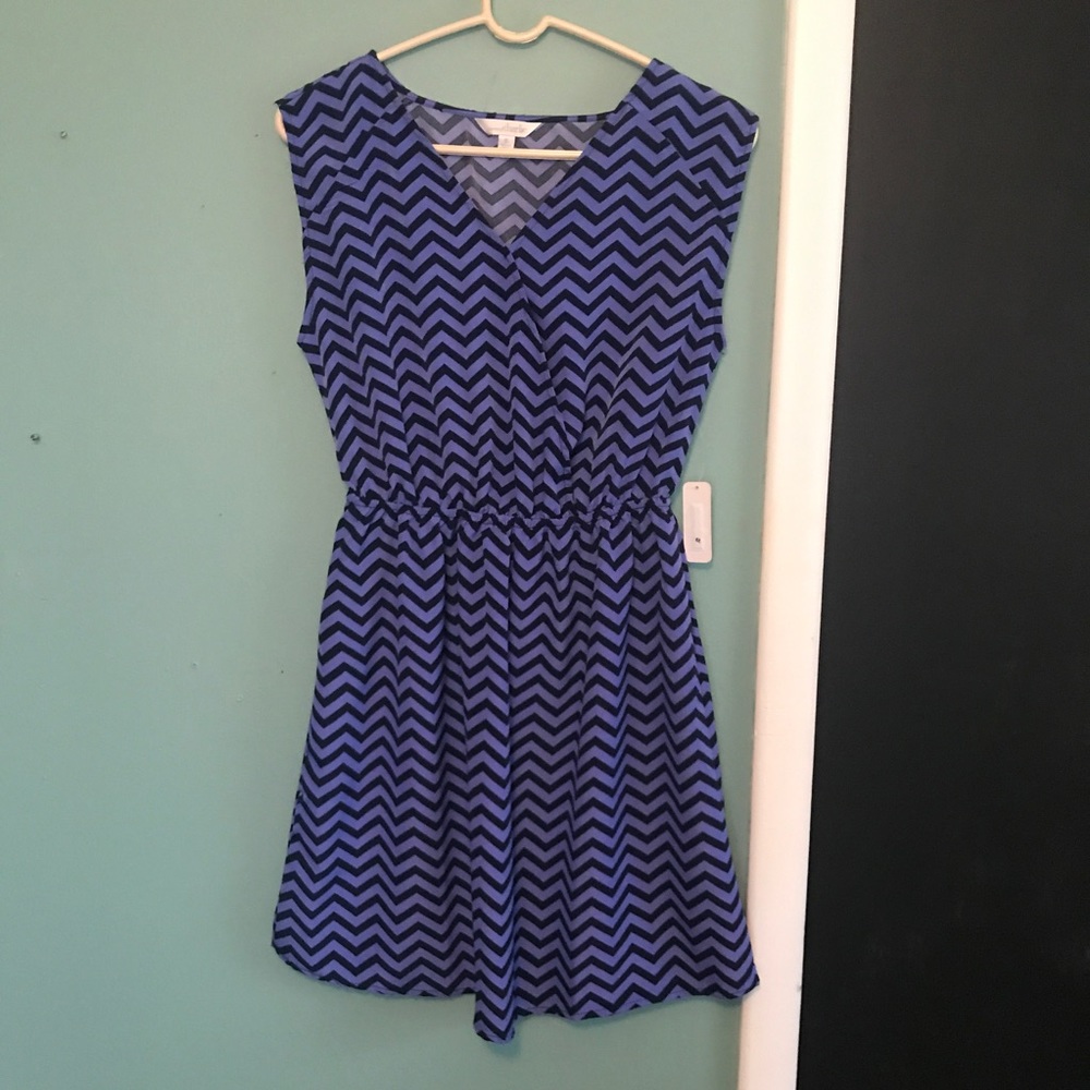 Charming Charlie faux wrap dress